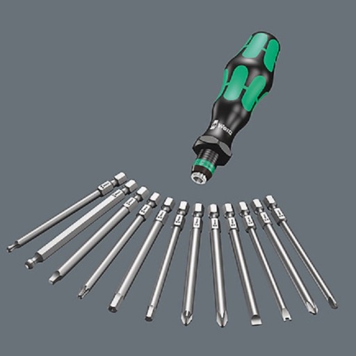 Прецизионные отвертки WERA Kraftform Kompakt 33 шт.