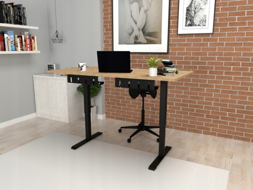 PÓŁKA ORGANIZER NA KABLE POD BIURKO STÓŁ BLAT 42cm