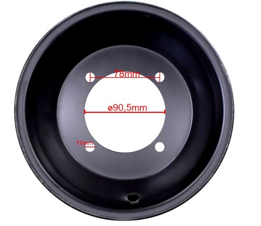 ПЕРЕДНИЙ ОБОД 8 ДЮЙМОВ Quad Diablo Fuxin 150/200cc ATV