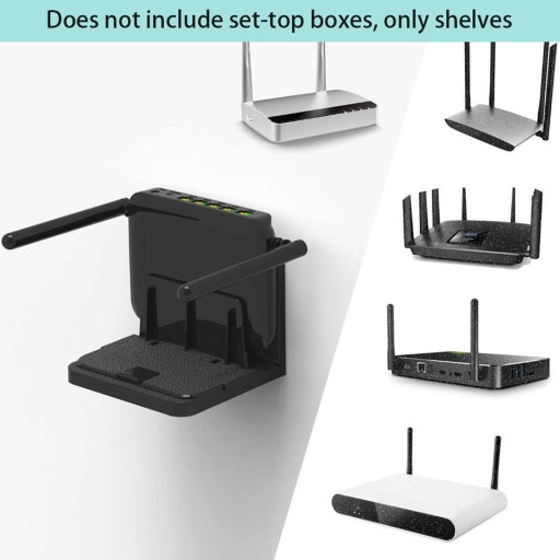 Настенная полка для хранения Wi-Fi-роутера Прочный шкаф