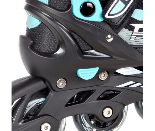 Роликовые коньки Роликовые коньки 4в1 Регулируемые RAVEN Profession Black/Mint 38-42