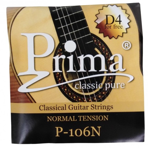 P106N struny do gitary klasycznej Prima +struna D4