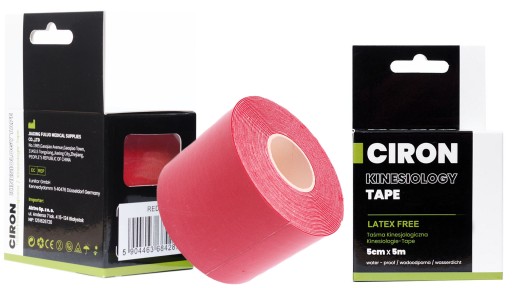 TEJPY Plastry kinesio kinesiotaping tape CIRON 5m TAŚMA kinezjologiczna