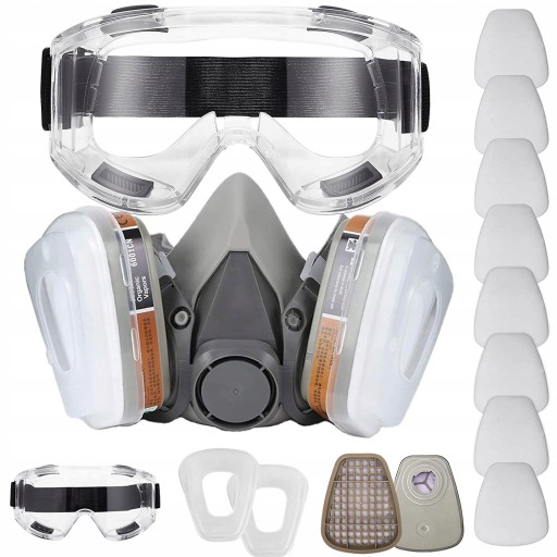 Полумаска, малярная маска, 3M 6200 SET
