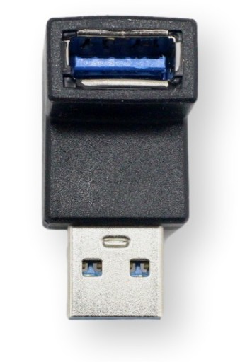 Złącze USB 3.0 kątowe wtyk-gniazdo