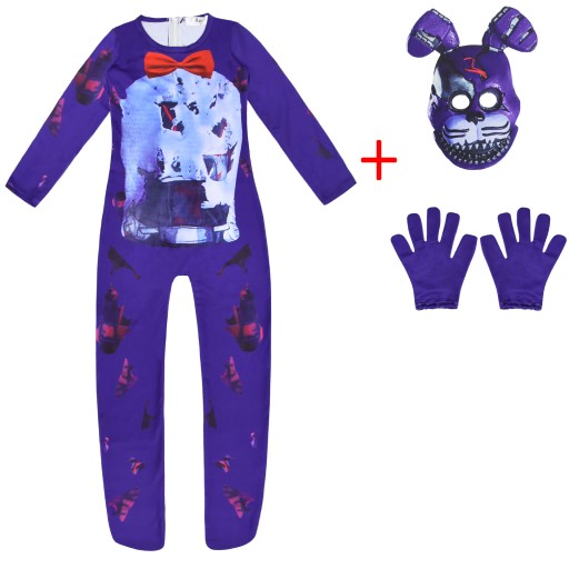 Костюм Бонни Five Nights at Freddy's для детей от 3 до 12 лет.