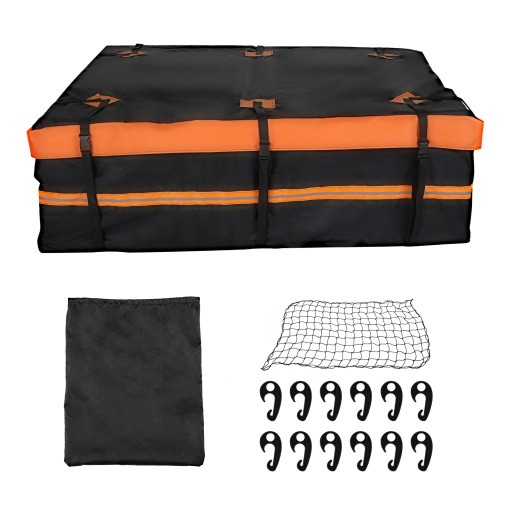 TORBA NA DACH SAMOCHODU WODOODPORNA TORBA NA BAGAŻ 125,8*99*43CM