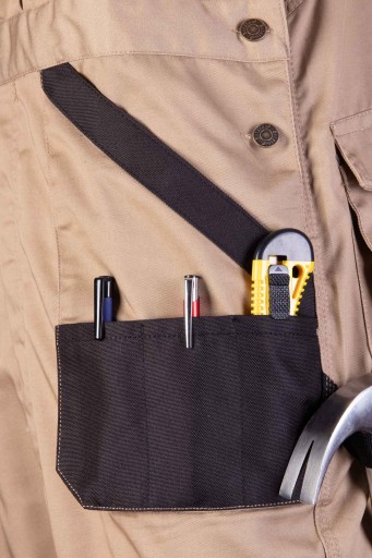 Полукомбинезоны PRACTICAL бежевые р.28