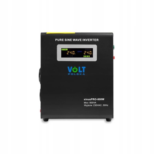 Аварийный источник питания UPS Sinus Pro 800W Висят + батарея 65AH AGM