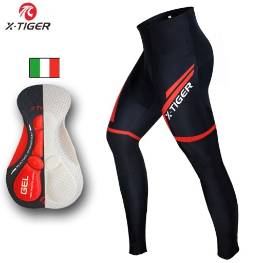 LEGGINSY ROWEROWE KOLARSKIE DŁUGIE MĘSKIE WKŁADKA