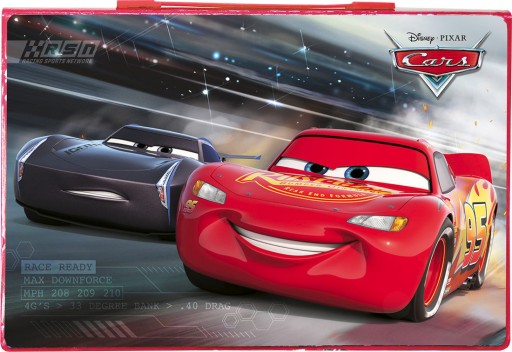 CARS ARTISTIC SET ЗИГЗАГ мелки чемодан 71 шт.