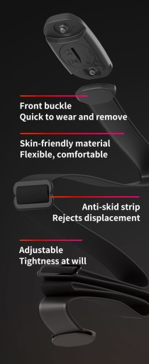 Велосипедный датчик сердечного ритма Magene с Bluetooth ANT + для Polar Garmin