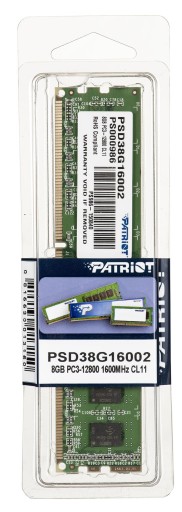 Pamięć RAM DDR3 Patriot 8GB 1600MHz 9CL