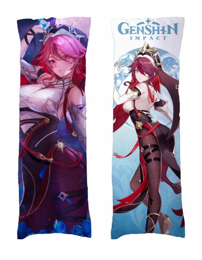Наволочка Dakimakura 150х50 Genshin Impact Rosaria