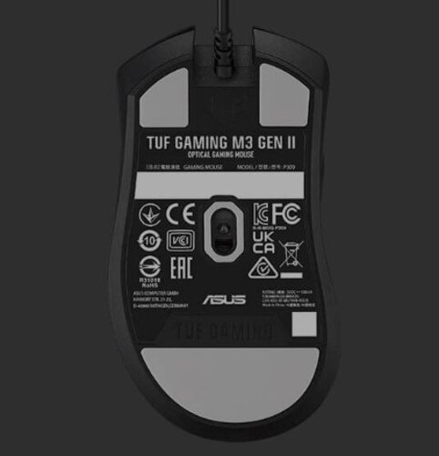 Мышь ASUS TUF Gaming M3 Gen II, правая, USB Type-C, оптическая 8000