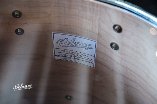 Polmuz Maple Model 1 — 24/13/16/18 — Custom Inayed Blue White Gloss