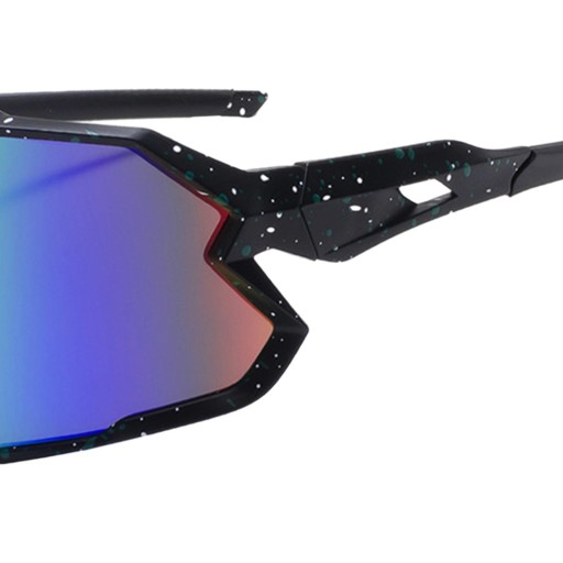 Okulary sportowe Okulary do jazdy Lekka oprawka PC Baseball Green Lens