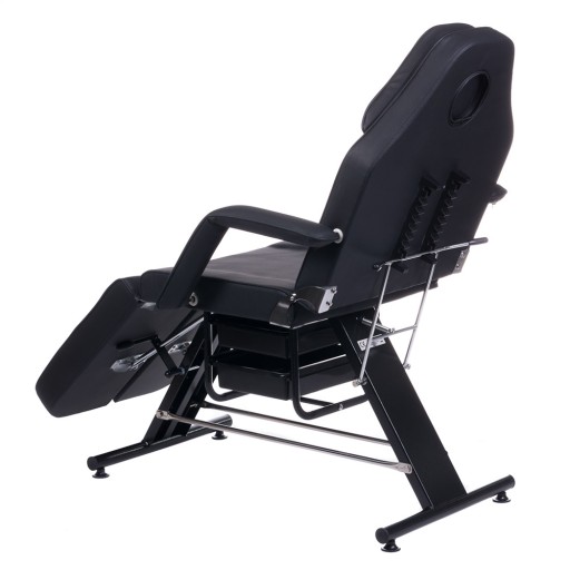 Кресло для косметического педикюра с подносами BW-263 BLACK