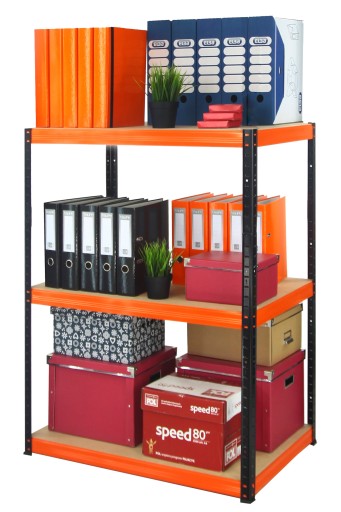 HELIOS металлическая полка для мастерской и склада 90x100x50см 3Px275kg SOLID