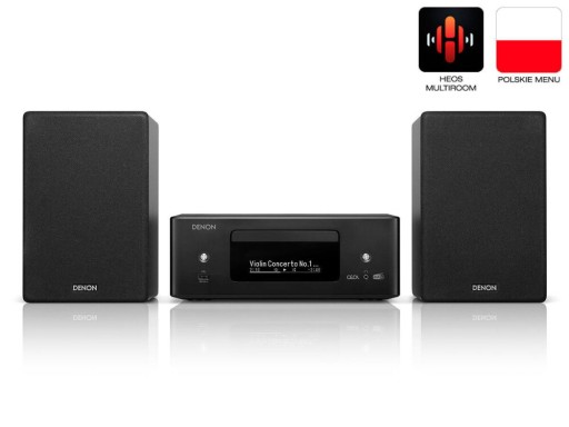 Denon CEOL N12 DAB (черный). Мини-стерео, CD, Bluetooth, AirPlay.