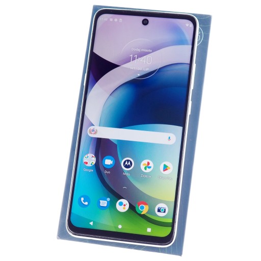 SMARTFON TELEFON MOTOROLA G 5G 4/64 XT2113-3 SREBRNY W ZESTAWIE KABEL USB