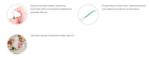 Canpol baby Гибкая ложка с длинной ручкой