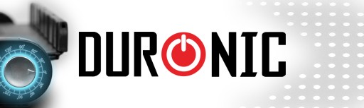 Duronic DML121 Подставка для ноутбука, стол, черный
