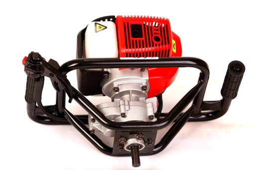БЕНЗИНОВАЯ ДРЕЛЬ ДРЕЛЬ RITCH 7HP 4 СВЕРЛА 50СМ