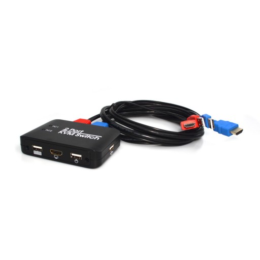 KVM-переключатель USB + HDMI 2/1 Spacetronik SPH-KVM21