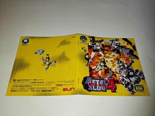 Metal Slug 4 / JAP / Neo Geo AES