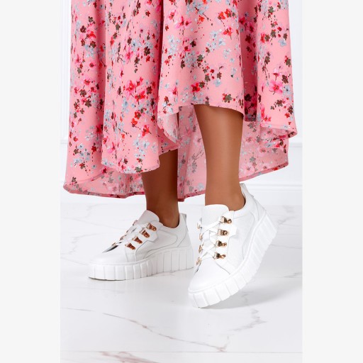 КОЖАНЫЕ ТУФЛИ CREEPERS ЖЕНСКИЕ НА ПЛАТФОРМЕ, размер 39