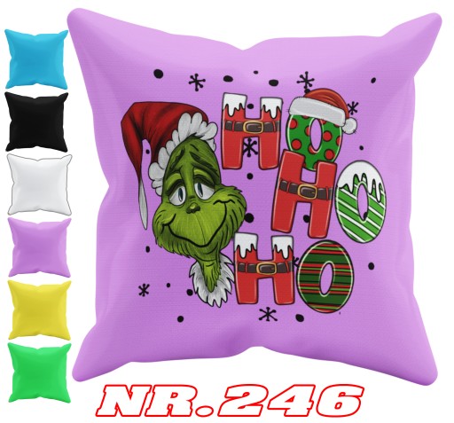НАВУШКА JASKA ДЛЯ ДЕТСКОГО САДА GRINCH CHRISTMAS + ИМЯ В БЕСПЛАТНО