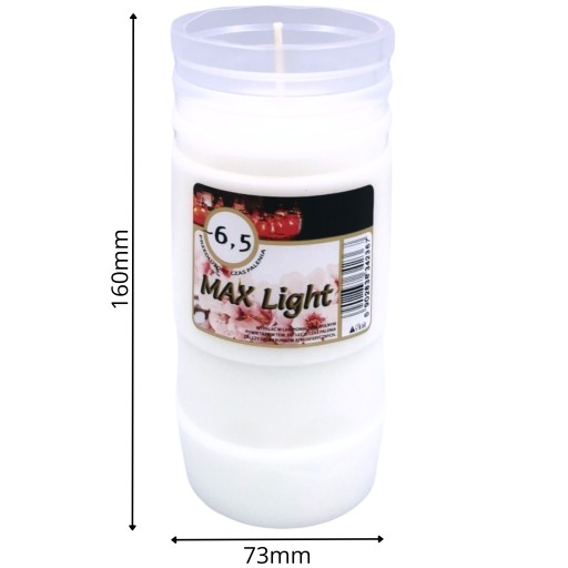 Свечи-вставки парафиновые 6-7 дней Max Light 12 шт.
