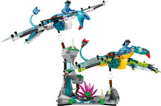 LEGO AVATAR 75572 ПЕРВЫЙ ПОЛЕТ ЗА РУБЕЖОМ + БЕСПЛАТНЫЙ КАТАЛОГ