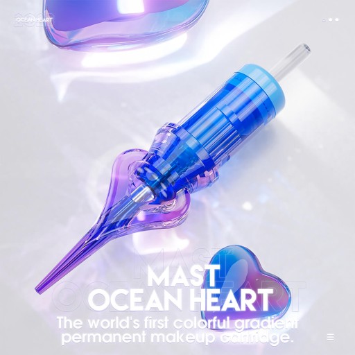 Игольчатый картридж для перманентного макияжа Mast Ocean Heart 1001RLT (1 шт.)