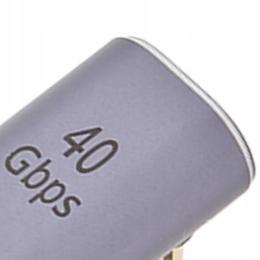 2 шт., 90-градусный USB-адаптер C, 40 Гбит/с, быстрый