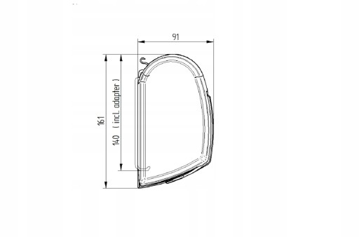 Настенная маркиза в кассете Thule 5200 400 Белый нет