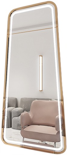 Konsola Konsoleta Fryzjerska Barberska Lustro Fryzjerskie 180x80 Led PRO