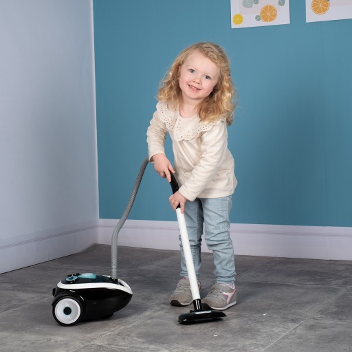 ПЫЛЕСОС SMOBY С РЕАЛИСТИЧЕСКИМ ЗВУКОМ ДЛЯ ДЕТЕЙ, УПРАВЛЯЮЩИХ ПЫЛЕСОСОМ