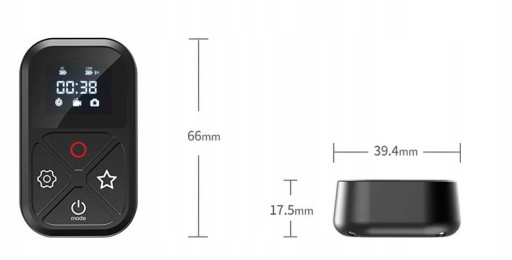 Пульт дистанционного управления Telesin для GoPro Hero 10 9 8 MAX GP-RMT-T10
