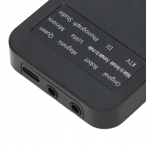 Zmieniacz głosu modulator dźwięku 8 trybów mo
