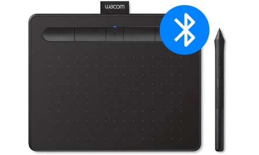 Графический планшет Wacom Intuos S Bluetooth UCTL-4100WLK, черный