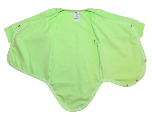 Pistachio -Sleeved Envelope Cotton Bodysuits56