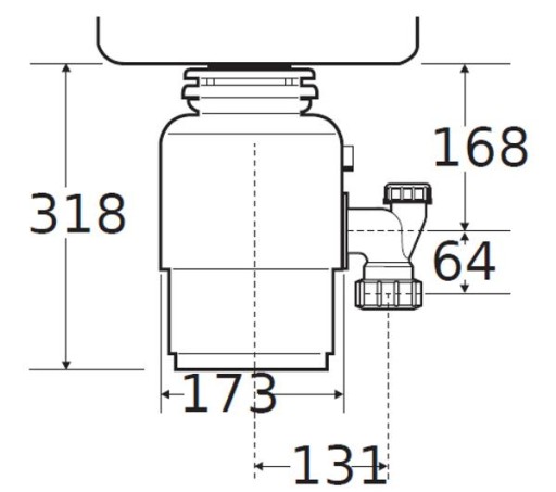 Измельчитель отходов TEKA TR 550
