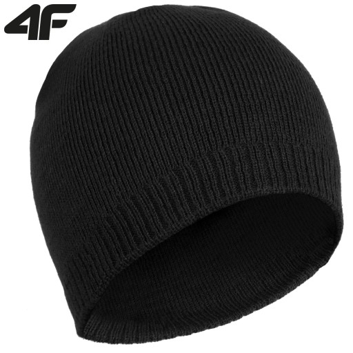 ШАПКА ЗИМНЯЯ МУЖСКАЯ 4F, ТЕПЛАЯ, МЯГКАЯ, ДЫШАЩАЯ