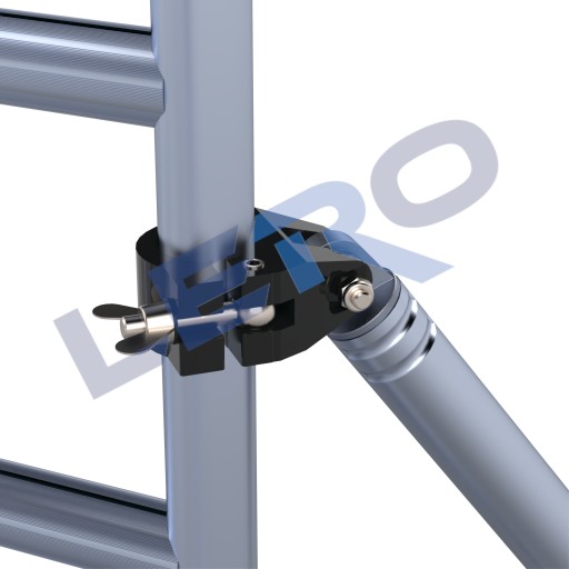 Rusztowanie aluminiowe jezdne EuroScaffold Basic Wys.rob. 9,2m 1,35 x 2,50m