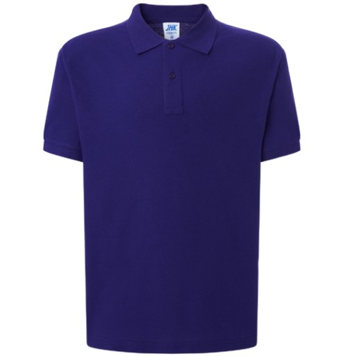 KOSZULKA POLO MĘSKA JHK 210 FIOLETOWA XS