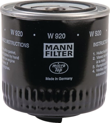 MANN FILTER W920 Масляный фильтр Fendt