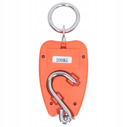 CYFROWA WAGA HAKOWA BAGAŻ WĘDKARSKA RYBY 200kg