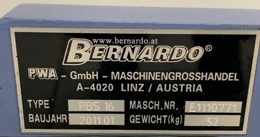 Ножницы-гильотинные для листового металла и катанки BERNARDO